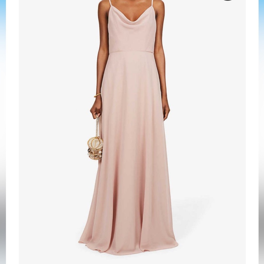 Jenny Yoo Blush Maxi Dress - Picture 1 of 15